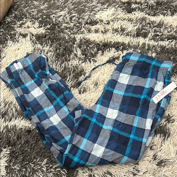 Goodfellow & Co Blue and Gray Pajama Bottoms Relaxed Fit - Picture 1 of 6